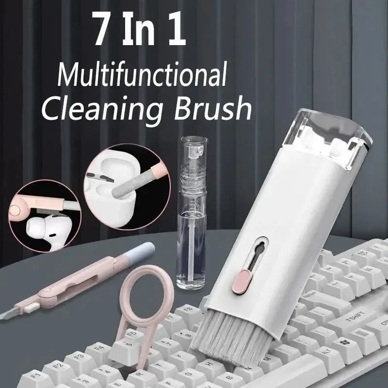 7-in-1 Keyboard Cleaning Kit – Multi-Function Keyboard & Earbud Cleaner