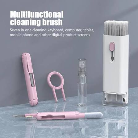 7-in-1 Keyboard Cleaning Kit – Multi-Function Keyboard & Earbud Cleaner