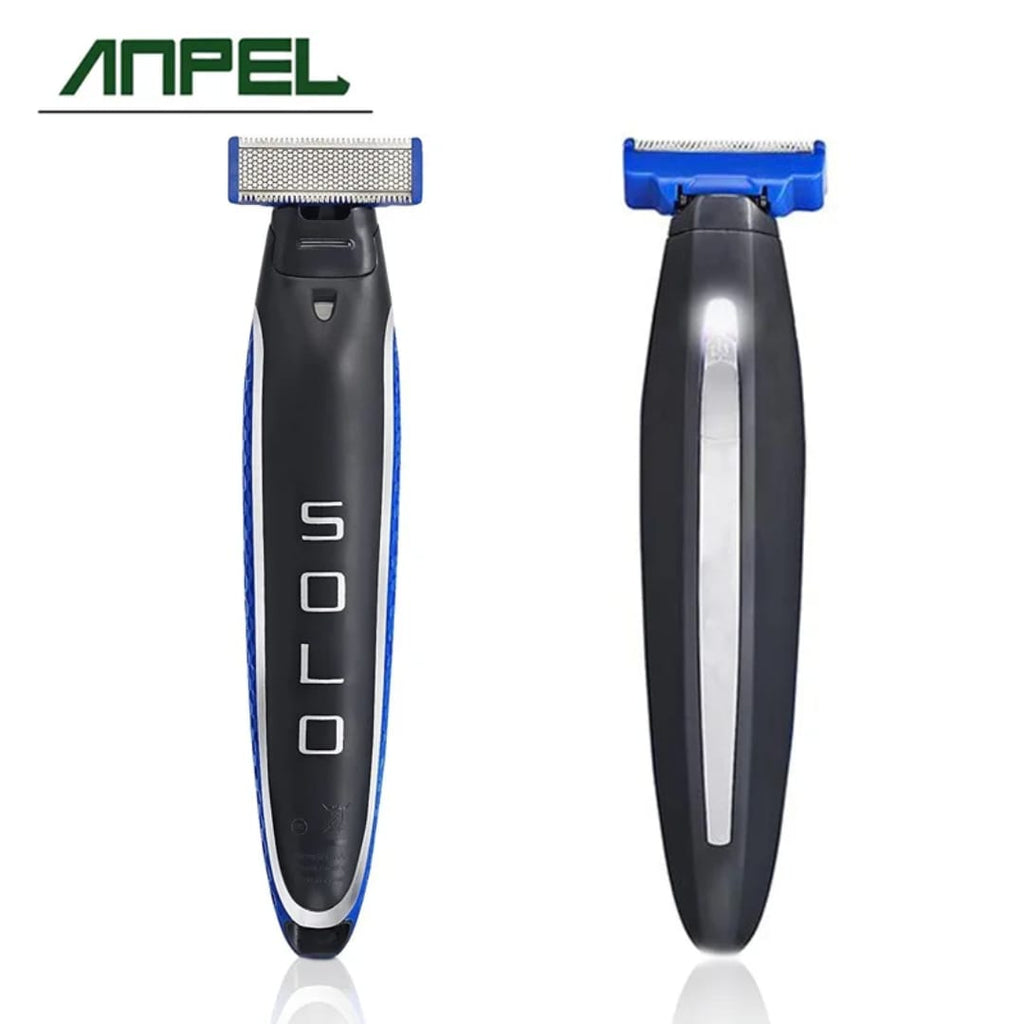 MicroTouch SOLO Rechargeable Beard Trimmer & Precision Shaver – 3-in-1 Cordless Hair Trimmer for Beard, Mustache & Body Grooming