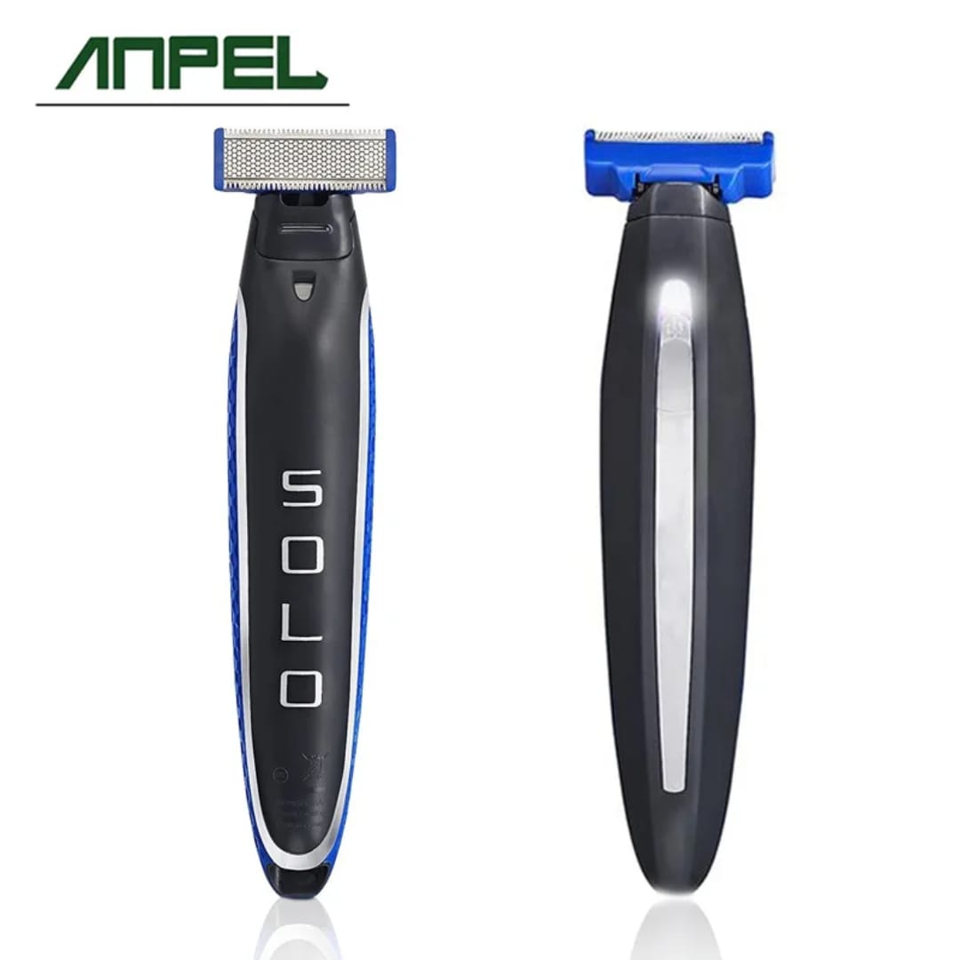 MicroTouch SOLO Rechargeable Beard Trimmer & Precision Shaver – 3-in-1 Cordless Hair Trimmer for Beard, Mustache & Body Grooming